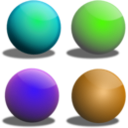download Color Spheres Esferas De Colores clipart image with 45 hue color