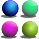 download Color Spheres Esferas De Colores clipart image with 90 hue color