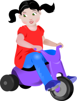 Toddler On Trike