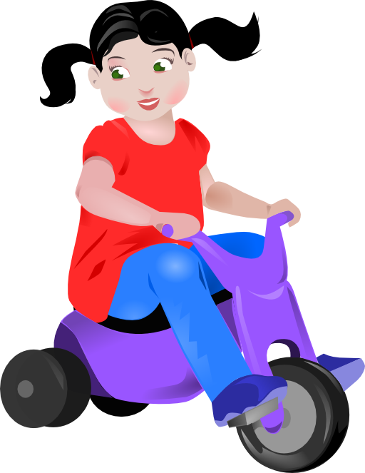 Toddler On Trike