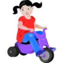 Toddler On Trike