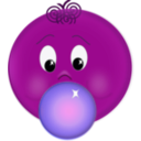 download Bubble Gum clipart image with 270 hue color