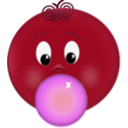 download Bubble Gum clipart image with 315 hue color