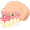 download Dental clipart image with 0 hue color