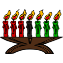 download Kwanzaa Kinara clipart image with 0 hue color