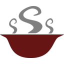 download Bowl Of Steaming Soup 01 clipart image with 0 hue color