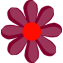 download Brown Flower clipart image with 315 hue color