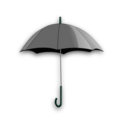 download Umbrella clipart image with 135 hue color