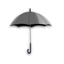 download Umbrella clipart image with 225 hue color