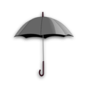 download Umbrella clipart image with 315 hue color