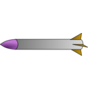 download Missile clipart image with 45 hue color