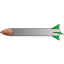 download Missile clipart image with 135 hue color