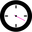 download Second Clock clipart image with 315 hue color