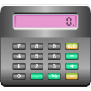 download Calculator clipart image with 135 hue color