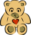 Teddy Bear With Heart