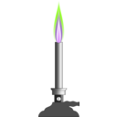 download Bunzen Burner clipart image with 90 hue color