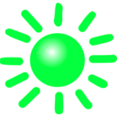 download Weather Symbols Sun clipart image with 90 hue color
