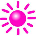 download Weather Symbols Sun clipart image with 270 hue color
