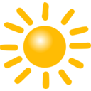 download Weather Symbols Sun clipart image with 0 hue color