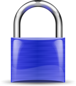 Padlock Blue