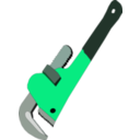 download Pipe Wrench clipart image with 135 hue color