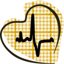 download Electrocardiograma clipart image with 45 hue color