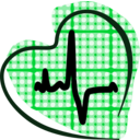 download Electrocardiograma clipart image with 135 hue color