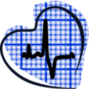 download Electrocardiograma clipart image with 225 hue color