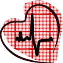 download Electrocardiograma clipart image with 0 hue color