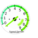 download Tachometer clipart image with 90 hue color