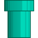 download A Green Cartoon Pipe clipart image with 45 hue color