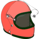 download Crash Helmet clipart image with 315 hue color