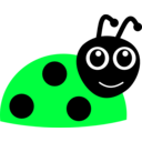 download Cartoon Ladybug clipart image with 135 hue color