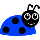 download Cartoon Ladybug clipart image with 225 hue color