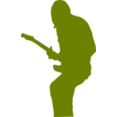 download Guitarist clipart image with 45 hue color