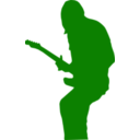 download Guitarist clipart image with 90 hue color