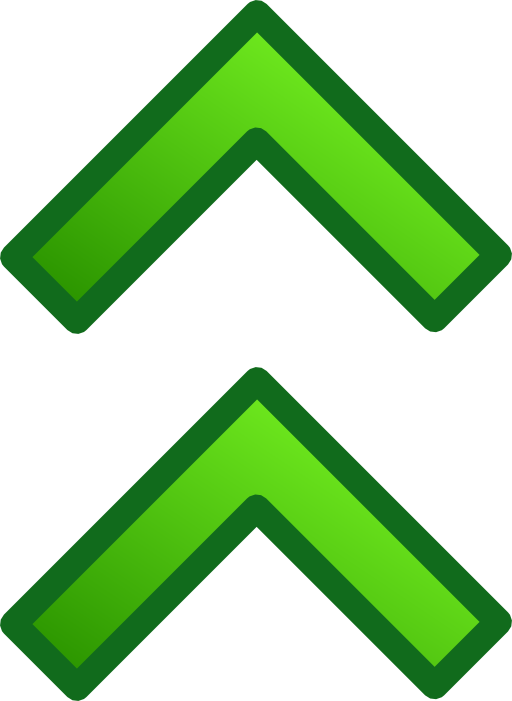 Green Double Arrows Set