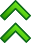 Green Double Arrows Set
