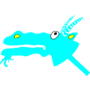 download Nasty Goat clipart image with 180 hue color