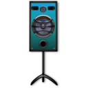 download Studio Speaker 2 Orange Grill clipart image with 180 hue color
