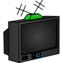 download Tv clipart image with 90 hue color