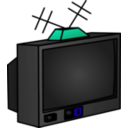 download Tv clipart image with 135 hue color