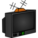 download Tv clipart image with 0 hue color