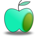 download Simple Apple clipart image with 45 hue color
