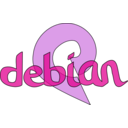 download Debian Nuskool clipart image with 0 hue color