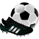 download Soccer clipart image with 315 hue color