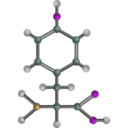 download Tyrosine Amino Acid clipart image with 270 hue color