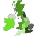 download Uk And Ireland clipart image with 0 hue color