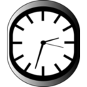 download Wall Clock Icon clipart image with 90 hue color