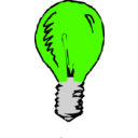 download Light Bulb 2 clipart image with 45 hue color